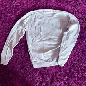 Brandy Melville Baby blue Pullover Sweatshirt